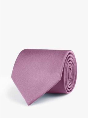 Men's Solid Wisteria Tie - Classic Formal Necktie Azazie